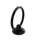 Black Metal Kitchen Cabinet Handles And Ring Pulls For Cabinets And Drawers Single Hole Installation Knobs With Screws