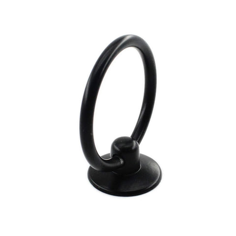 Black Metal Kitchen Cabinet Handles And Ring Pulls For Cabinets And Drawers Single Hole Installation Knobs With Screws