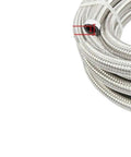 Ultra Durable AN4 Braided Fuel Hose Line Kit With Stainless Steel Fittings For Gas Oil Methanol And Brake Fluids In Zero 45 90 Degree Angles To Boost Your Ride Performance Today braided hose roll