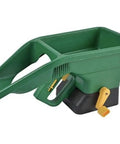 Handheld Seed Spreader for Lawns and Gardens With 6 Lb Capacity, Easy Grip Angle Handle, Durable All Season Design