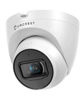 UltraHD 4K Outdoor Security Turret Cam PoE With 3840x2160 Clarity 98ft Night Vision 125 Degree Wide Field Of View
