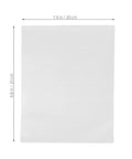 100 Pcs White EPE Foam Packing Bags Soft Cushioning Sleeves For Fragile Items And Glassware Protection, 7.9x9.8 in dimensions