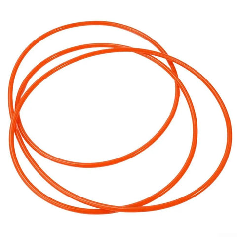 Replacement Bicycle Roller Drive Belt For Bike Trainer 185cm Perimeter Red Low Noise Indoor Cycling Accessory Durable Spare Part