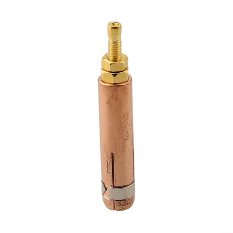 Precision Copper Collet Chuck For CD Stud Welding Torch Ensures Super Secure Grip On M3 M5 M6 And M8 Fasteners, metal design.