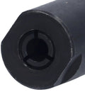 Heavy Duty Alloy Router Collet Extension Chuck For Woodworking, Pro Grade Router Sled Round Shank Milling Bit Extensions close-up view