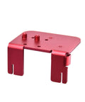 Red back plate of Dual Z Axis Linear Rail Kit MGN12C for Ender 3 and CR 10 Series 3D Printers