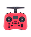 Pocket Crush 2.4GHz ELRS Hall Gimbal Transmitter Remote Control, Ultra Portable Foldable Radio, Mode 2 Ready in Cherry Red
