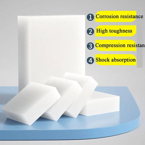 Heavy Duty Polypropylene Anti Vibration Riser Pads Rock Solid Machine Leveling Shims Shop Grade Support Plates 500Mm 8Mm, showcasing various thicknesses.