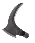 High Manganese Steel Double Sickle Garden Tool for Weeding, Grass Cutting, and Small Tree Trimming, side view