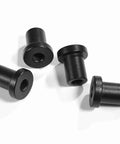 Heavy Duty Sliding Barn Door Track Spacers Carbon Steel Wall Mount Connectors Black Finish For Farm Garage Basement 4 Pcs 3.5x3x2 Cm Built To Last And Rock Solid Hardware