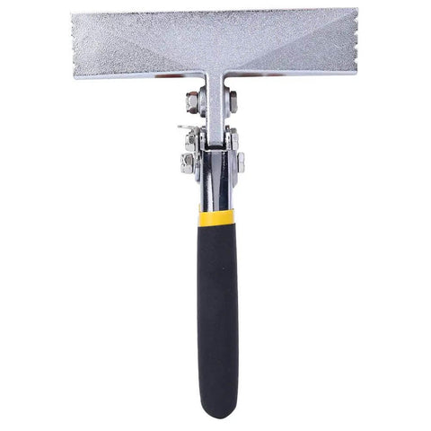 6 Inch Hand Seamer with Straight Jaw for Sheet Metal Bending and Flattening One Quarter Inch Bend Increment, front view