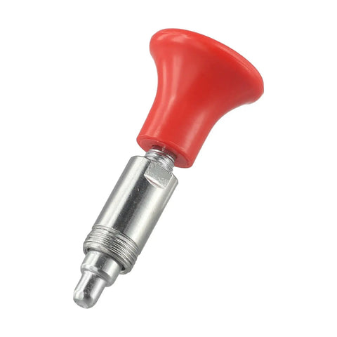 Hella Durable Spring Loaded Steel Pull Pin For Gym Machines And Fitness Equipment Replacement Featuring Secure Reset Bar With Comfortable Plastic Grip Built To Dominate Your Daily Strength Training