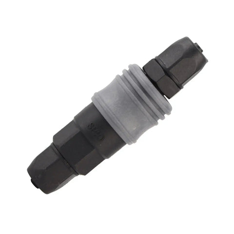 Ten Piece 8mm C Type Push In Self Locking Air Fittings Set Plastic Quick Connectors For Pneumatic Systems Compatible With Industrial Compressed Air Tools