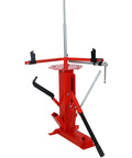 All In One Manual Tire Changer Bead Breaker Kit For 4 To 21 Inch Tires Portable Wheel Mounting Tool, red steel construction
