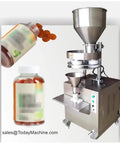 Workhorse Semi Automatic Auger Powder Filler With Precision Volumetric Dosing Cups For Flour Coffee Detergent And Cosmetic Jar Packing Rock Solid Operation with jars