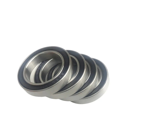 Cool Bimetal Seal Shield Micro Deep Groove Ball Bearing 626RS Size 6x19x6mm ABEC-1 Hybrid Ceramic Build stacked view.