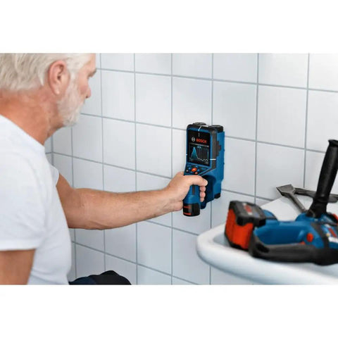 Professional Wall And Floor Stud Finder Scanner With Radar Technology For Nail On Accuracy In Detecting Wood Studs Metal Pipes And Live Wiring Featuring Four Material Views And High Contrast Lcd Display Offering A No Sweat Fix For Every Diy Project And