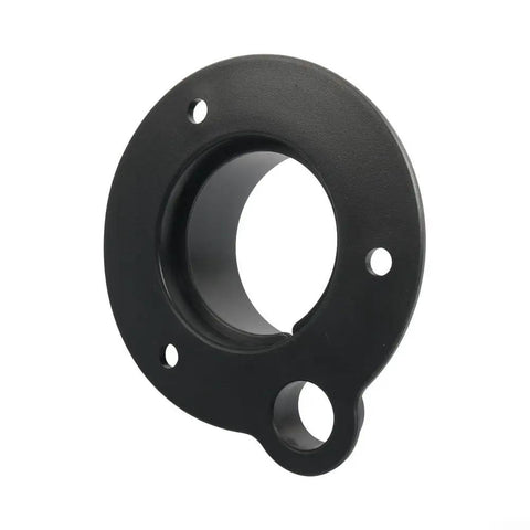 Rugged Outboard Motor Cable Conduit Protective Sleeve Kit With Flange Connector For Secure Marine Wiring And Hose Routing On Yachts Perfect Split Design Allows Quick Install Without Disconnecting Old Lines black polypropylene flange connector
