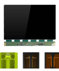Next Level Replaceable Premium Screen For 3D Printers with black 8K LCD panel and control board, ideal for UV curing.
