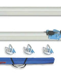 Beefy Professional Grade Large Format Panel Tile Cutter Up To 130 Inches Long with accessories on a white background