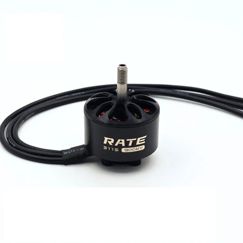 Close-up of 900KV Brushless Drone Motor for 6S Power Perfect For 9 To 10 Inch Long Range FPV Drones with visible wiring