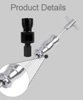 Blind Hole Bearing Puller Extractor Kit Alloy Steel For Bearings 30mm To 32mm Suitable For Mechanics And Home Dudes Wanting Easy Removal Slide Assembly Gives No Sweat When Working Vehicles Or Engines At Home You Deserve Tools For Daily Grinds. alloy steel extractor with T-handle and collet