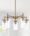 Clear Glass Shade Trio For Cylinder Light Fixtures Replacement Globes For Wall Sconce And Pendant Lights With One And Five Eighth Inch Fitter