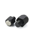 MJ420 Carbon Steel Ball Plungers With Hexagon Grub Bolts For Precision Positioning And Rock Solid Retention Available In M6 Through M30 Sizes - close-up of black hexagon grub bolts.