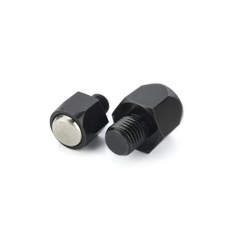 MJ420 Carbon Steel Ball Plungers With Hexagon Grub Bolts For Precision Positioning And Rock Solid Retention Available In M6 Through M30 Sizes - close-up of black hexagon grub bolts.