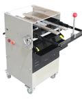 Semi Automatic PCB Cutting Machine For Lead Wires And Board Pins, Cuts After Soldering With A Sharp Blade, sturdy steel frame