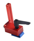 Red 30mm Miter Track T-Track Stop Limiter For Precise Woodworking Aluminum Alloy Positioning Jig And Table Saw Cut Guide
