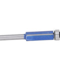 Top Bearing Flush Trim Router Bit 1/4 Inch Shank Nanometer Blue Coating For Woodworking Trimming tool with sharp cutting edge.