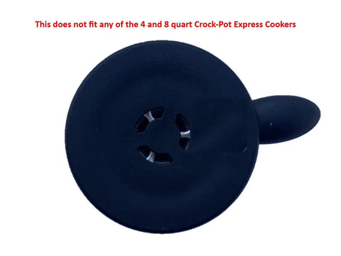 Top view of Replacement Steam Release Valve For 6 Quart Crock Pot Express Crock Multicooker SCCPPC600 V1 Not For 4 Or 8 Qt Cookers