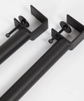 Slick Clamp On Adjustable Table Legs, 37 Inch black iron feet with clamp mechanism for secure mounting, 4 pack.