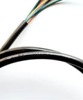 Cool 350W E-Bike Motor Extension Cable That Is Super Waterproof And Built To Handle Serious Heat So You Can Ride Hard Without Worrying About Melting Wires Or Bad Connections. black 1m waterproof e-bike motor extension cable with copper core and sealed plug
