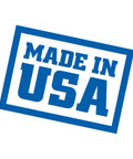 Made in USA stamp in blue, highlighting quality assurance for Midget Power Arm Magnetic Base Fixture.