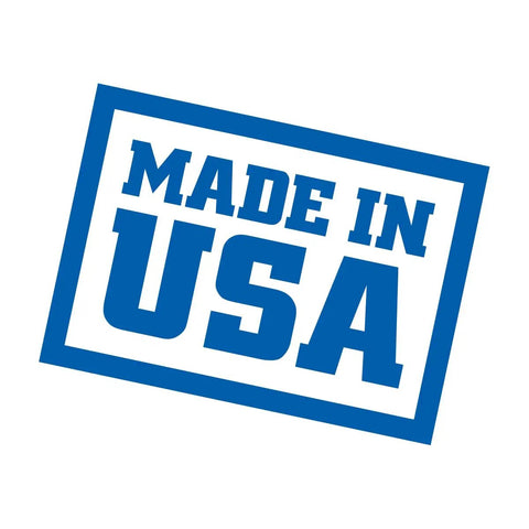 Made in USA stamp in blue, highlighting quality assurance for Midget Power Arm Magnetic Base Fixture.