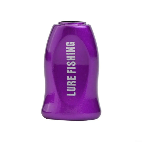 Upgrade Your Baitcasting Reel With These Ultra Light Abs Purple Knobs, Smooth Casting Handles For Fast Retrieval And Easy Adaptation To Most Carbon Rocker Rods For Serious Fishing Action Today. purple ABS reel knob, 9g, 15mm top 7mm bottom