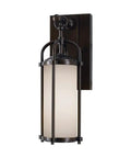 Dakota Outdoor Bronze Wall Lantern For Patio One Light Exterior Lighting Fixture 5 Inch Wide By 13 Inch High Weather Resistant
