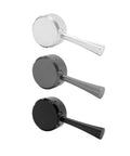 Durable Metal Steam Lever For Espresso Machines Spare Parts And Fitments Practical Replacement Accessory For Home Barista Use In Busy Kitchens And Cafes With Smooth Operation And Long Lasting Reliability, white silver and black