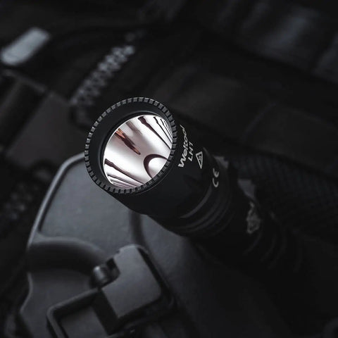 LH1 LED White Light Head Single Mode Throwing Beam For Outdoor Use Compatible With W35 W65 BB3 BB6 Light Bodies and Surefire M600DF Body Black