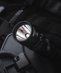 Close-up of LH1 V2 LED White Light Head With Single Mode Throwing Beam For Tactical Weapon Lights on equipment