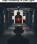 10 Pack 23x35 Inch Silhouette Paper Targets For Shooting Great For Handguns Rifles Airguns BB Guns Indoor And Outdoor Range