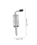 Heavy Duty Spring Loaded Latch Kit 2 Pcs Thickened Iron Safety Pins for Cabinets Mechanical Hinges Easy to Install Robust Construction
