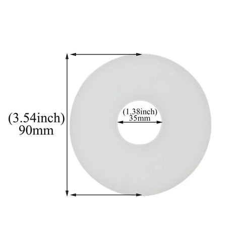 No Fuss Three Inch Silicone Flapper Seal Replacement For Toto Thu128 Toilet Flush Valve Four Pack Badass Flexible Gaskets That Kill Leaks And Keep Plumbing Tight For Days