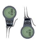 Slick Digital Caliper Gauge For Dead On Inside Outside And Groove Measurements With Smooth One Touch Operation Heavy Duty Design And Corrosion Resistant Finish showing front and side views displaying precision readings.
