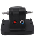YDuupxe Cordless Mini Bench Grinder With 100W Copper Motor, Dual Grinding Wheels, Stepless Speed Control For Metal Polishing And Tool Sharpening, Stable Non Slip Base For Precision Workbench Projects, front view showcasing controls.