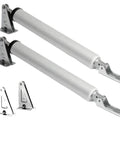 Door Closer With No Slam Silent Soft Close And 100 Degree Positioning Stop Buffer Adjustable Pneumatic Spring Durable