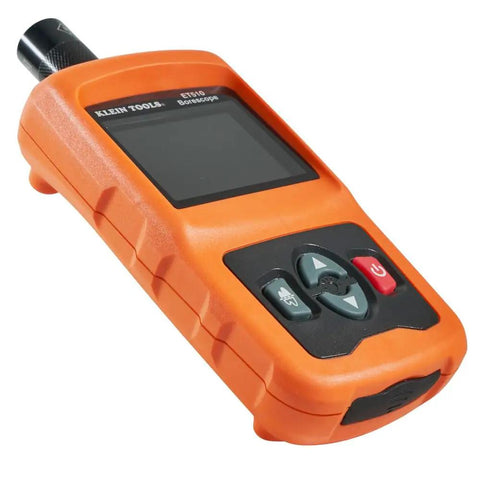 ET510 Borescope With 17mm Gooseneck Camera, High Resolution Internal View, Mirror Image Preview, Adjustable LED Work Light, IP67