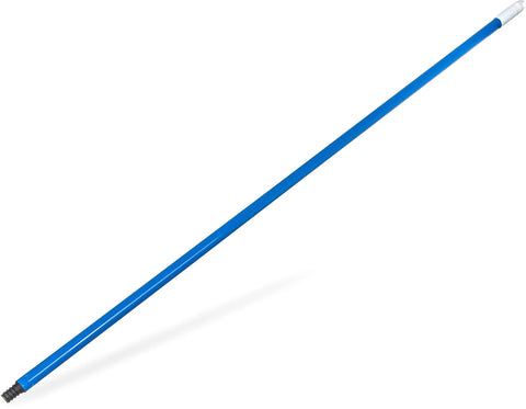 Heavy Duty 48 Inch Powder Coated Metal Broom Handle With Smooth Plastic Thread Attachment for Floor Sweeps